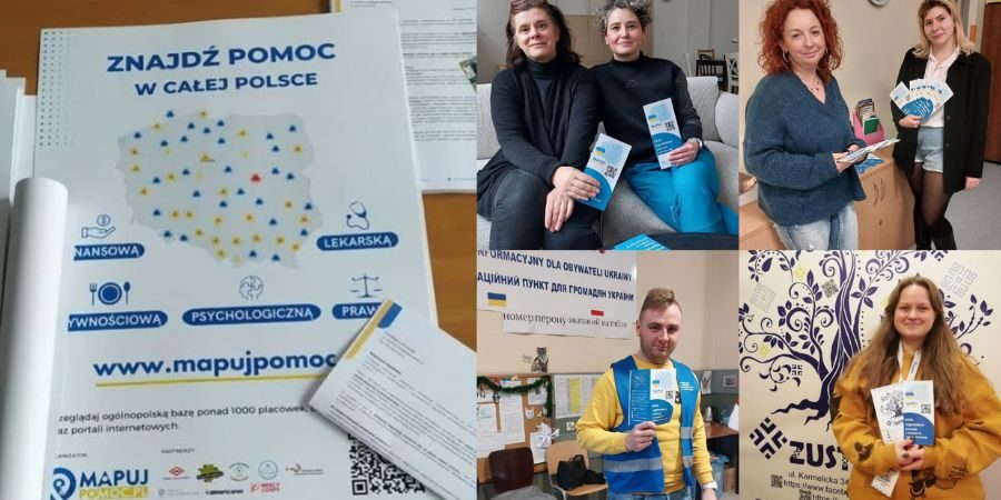 mercy corps mapuj pomoc wizualizacja projekt